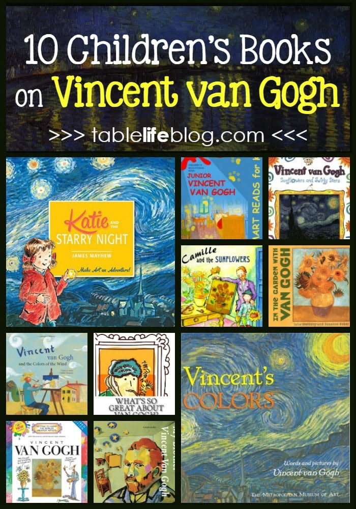 10 Children's Books about Vincent van Gogh