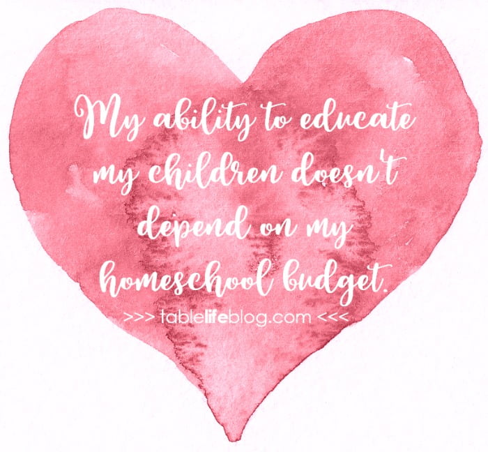 Philippians for the Homeschool Heart ~ My ability to educate my children doesn't depend on my homeschool budget.