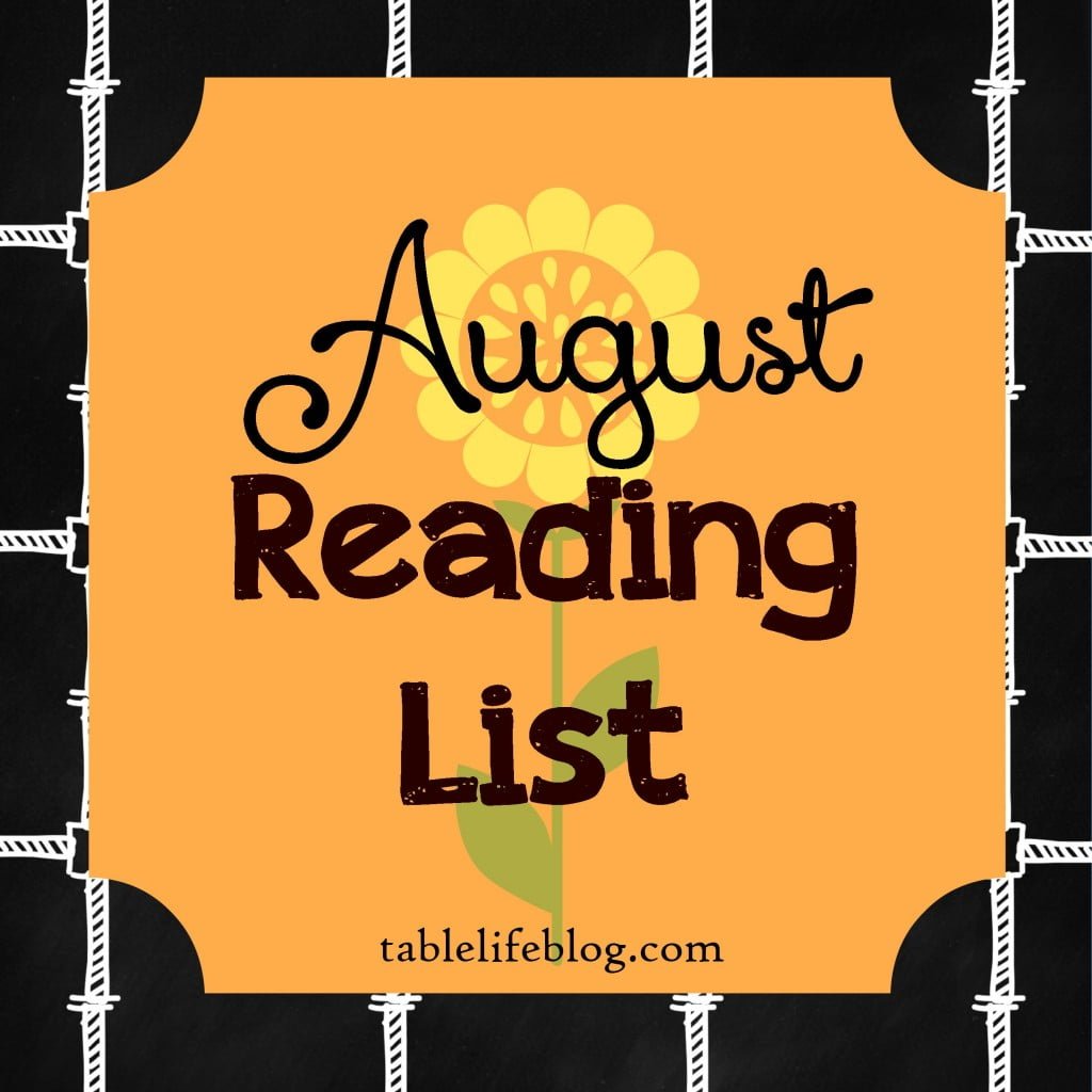 August Reading List