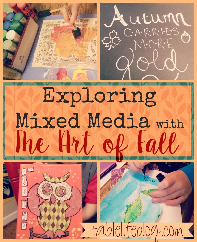 Exploring Mixed Media with The Art of Fall