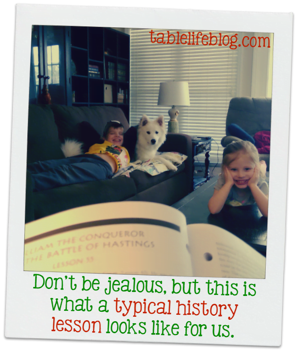Done by noon: A look at our typical homeschool day