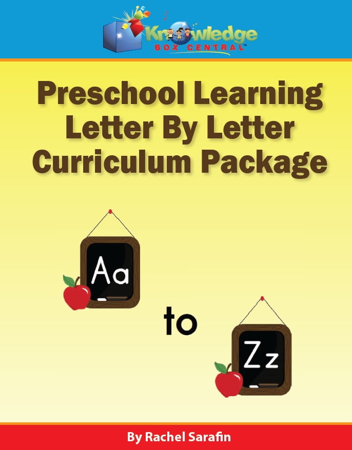 Preschool Learning Letter by Letter - Homeschool Kindergarten Curriculum Choices