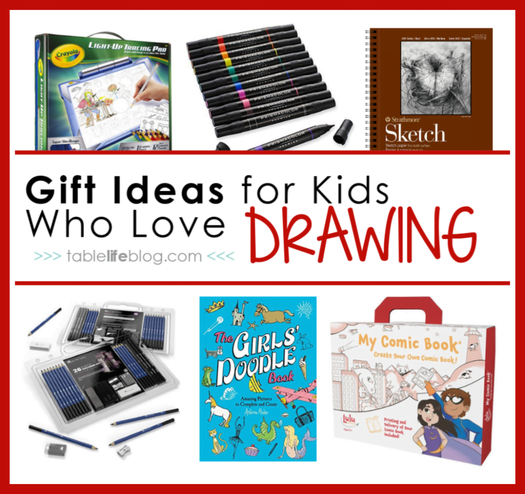 Fantastic Gifts for Kids that Love to Draw