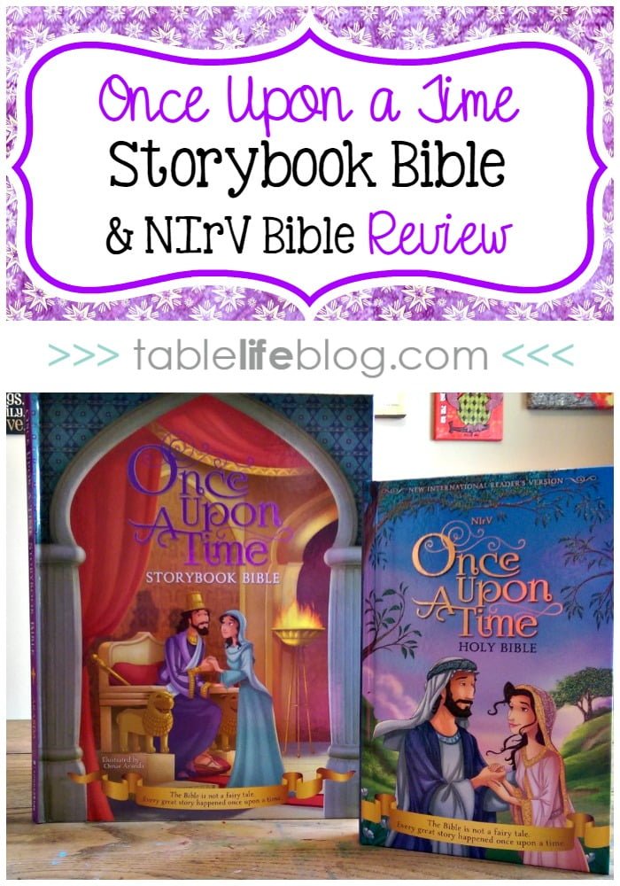 Once Upon a Time Storybook Bible and Holy Bible Review