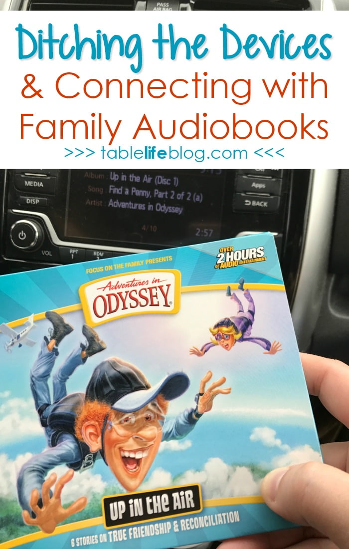Ditching the Devices & Connecting with Family Audiobooks