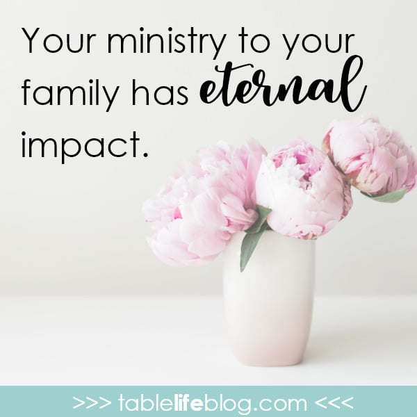 Timothy for the Homeschool Heart - Your ministry to your family has eternal impact.