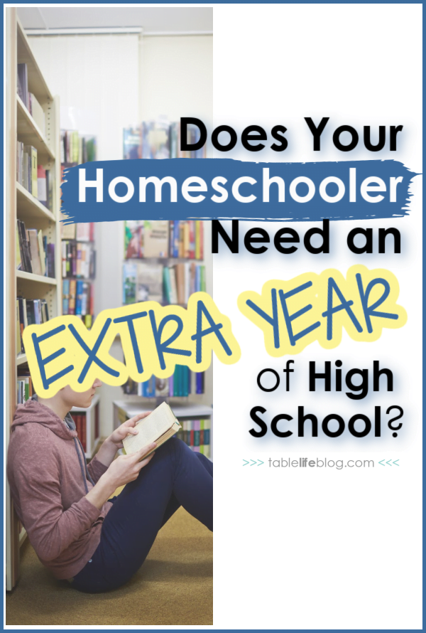 Wondering if your homeschooled teen should bypass the traditional 4 years of high school and opt for a 5th year? Here's why this approach may be exactly what your homeschooler needs. 