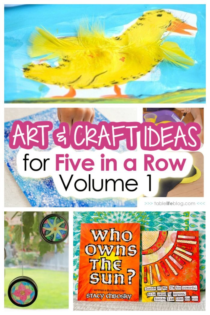 Are you making plans to use FIAR in your homeschool? Good news! We've got you covered with a fun list of art and craft ideas you can use with Volume 1 of Five in a Row.