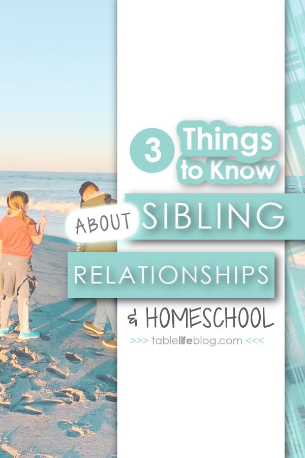 Wondering if your kids can (or should) handle being together all the time because of homeschooling? Here’s what you need to know about sibling relationships and homeschooling.