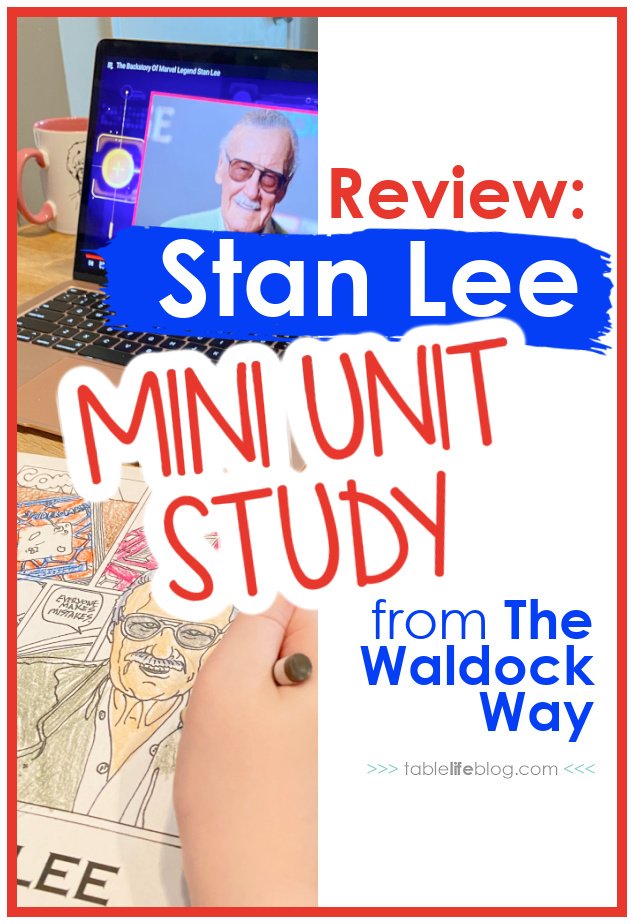 Who Was Mini Unit Study: a MARVELous Way to Learn About Stan Lee